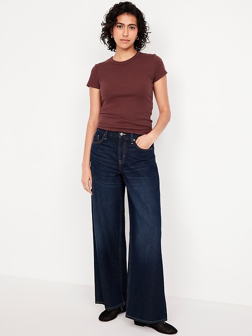 Image number 3 showing, Snug Crop T-Shirt