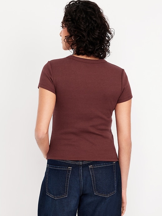 Image number 2 showing, Snug Crop T-Shirt