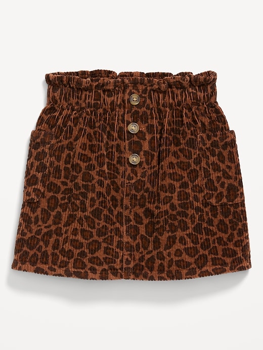 Image number 1 showing, Printed Corduroy Pocket Skirt for Toddler Girls