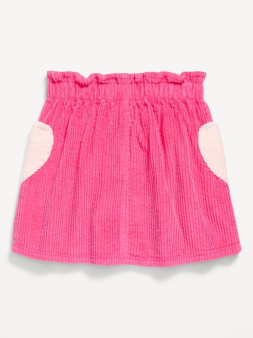 Image number 2 showing, Corduroy Heart-Pocket Skirt for Toddler Girls