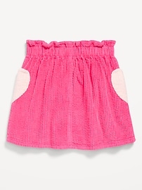 Image number 2 showing, Corduroy Heart-Pocket Skirt for Toddler Girls