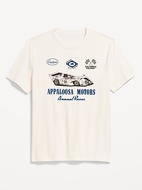 L'image numéro 1 présente T-shirt ras du cou à imprimé