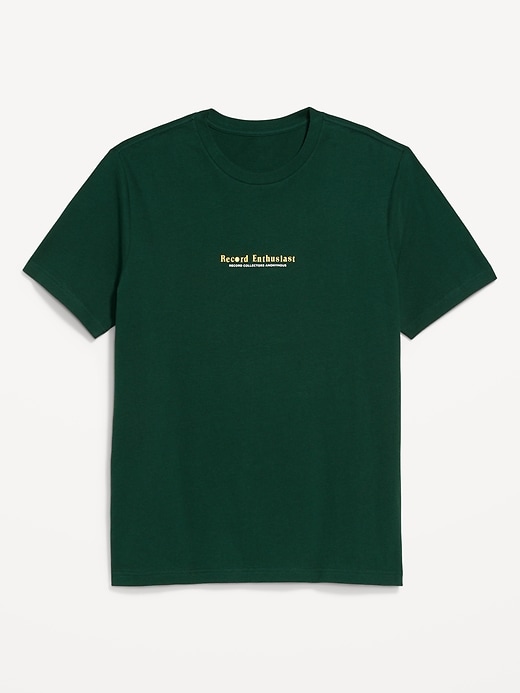 View large product image 1 of 2. Crew-Neck Graphic T-Shirt