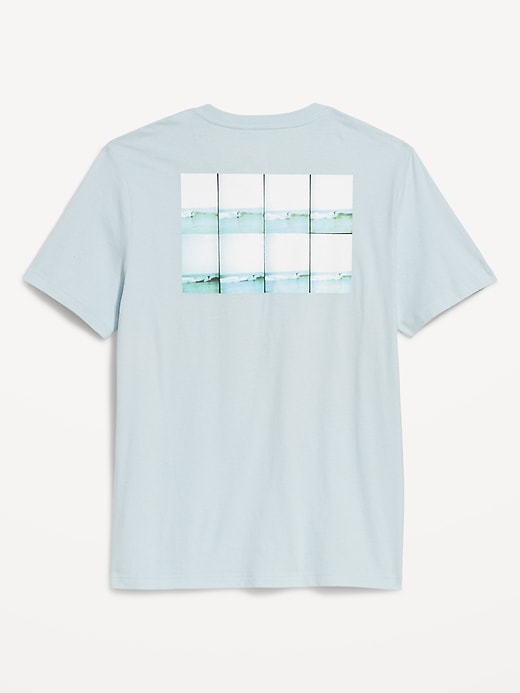 View large product image 2 of 2. Crew-Neck Graphic T-Shirt