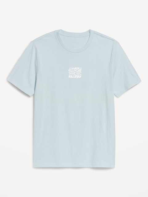 Crew-Neck Graphic T-Shirt - Microchip