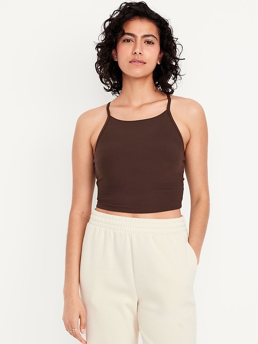 Image number 1 showing, Light Support StudioSmooth Longline Sports Bra