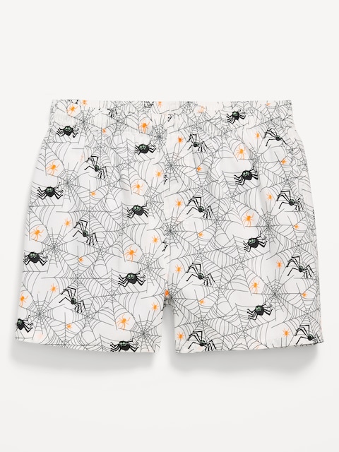 Printed Boxer Shorts - Blue