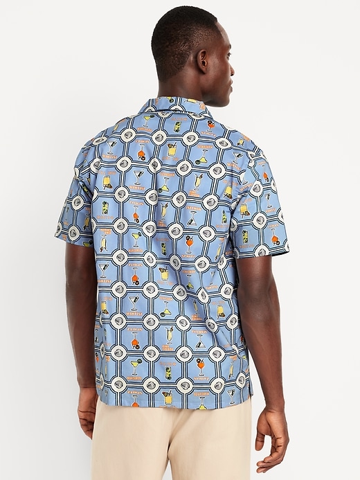 Image number 2 showing, Short-Sleeve Printed Camp Shirt