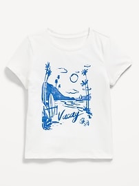 Image number 1 showing, Short-Sleeve Graphic T-Shirt for Girls