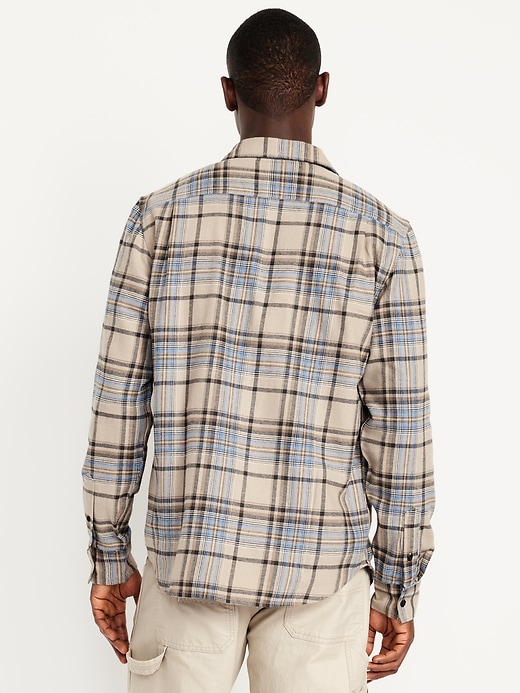 Image number 2 showing, Plaid Flannel Pocket Shirt