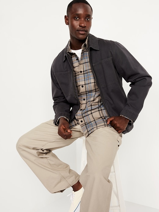 Image number 3 showing, Plaid Flannel Pocket Shirt