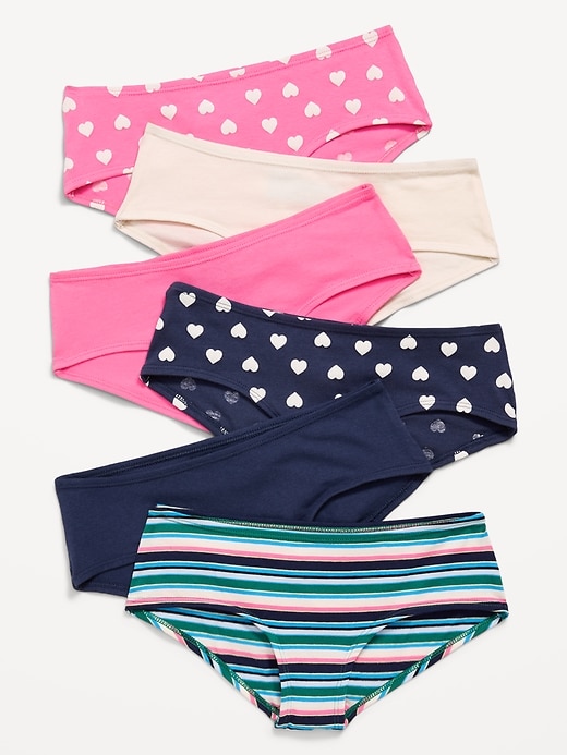View large product image 1 of 1. Hipster Underwear 6-Pack for Girls