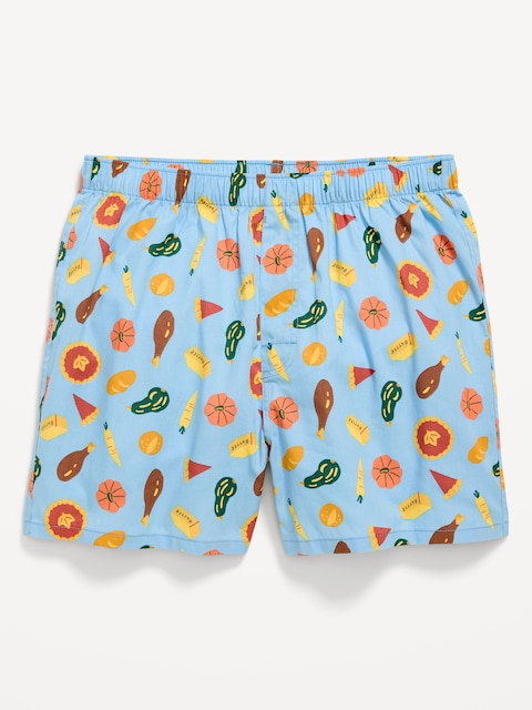 Printed Boxer Shorts - Thanksgiving