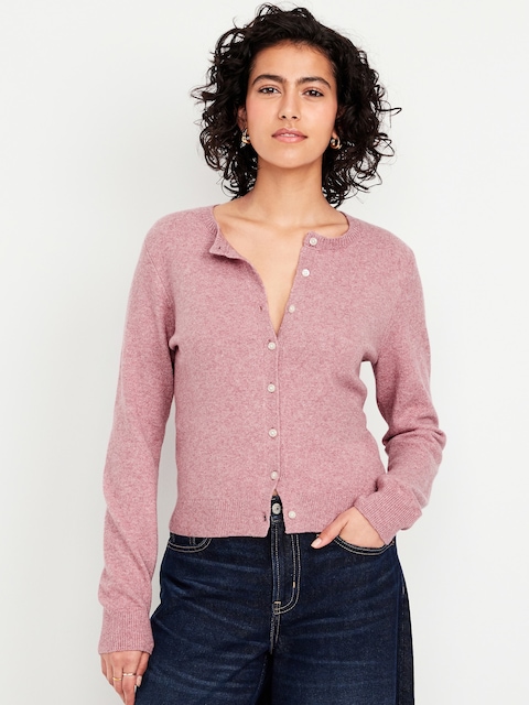 SoSoft Cropped Cardigan Sweater
