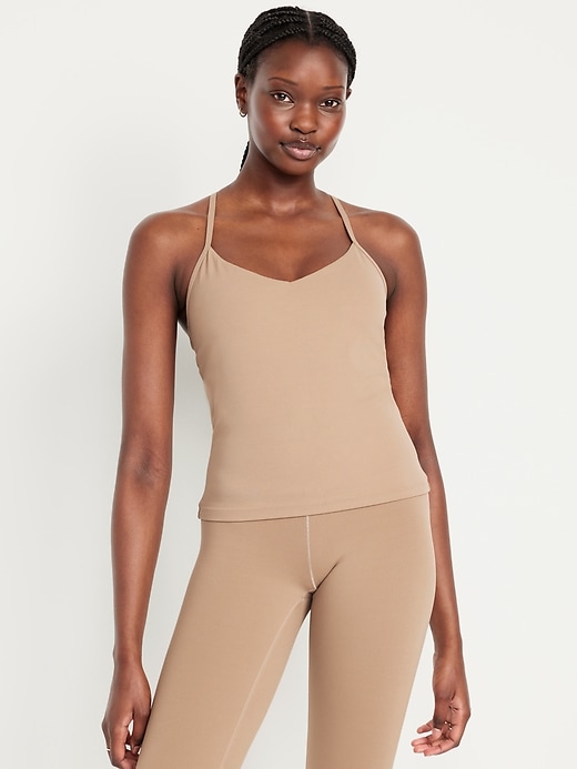 Image number 1 showing, StudioSmooth Racerback Support Top