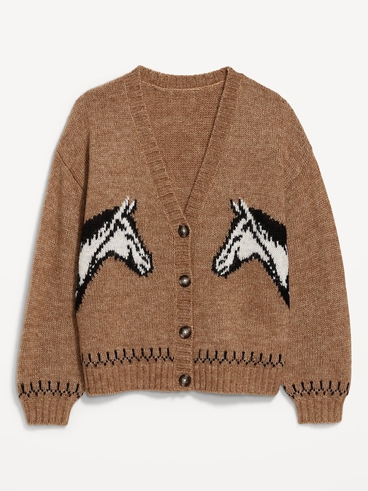 Image number 4 showing, Wool-Blend Cardigan Sweater