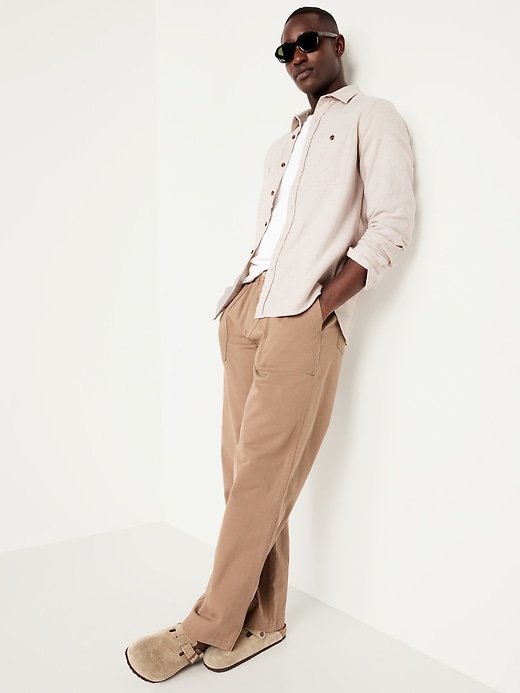 L'image numéro 3 présente Chemise en flanelle à poche