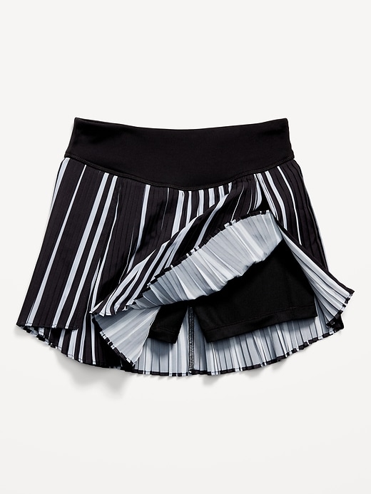 Image number 4 showing, High-Waisted Pleated Performance Skort for Girls