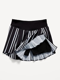 Image number 4 showing, High-Waisted Pleated Performance Skort for Girls