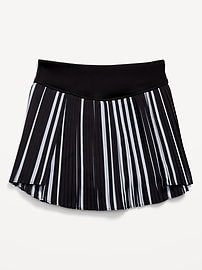 Image number 3 showing, High-Waisted Pleated Performance Skort for Girls