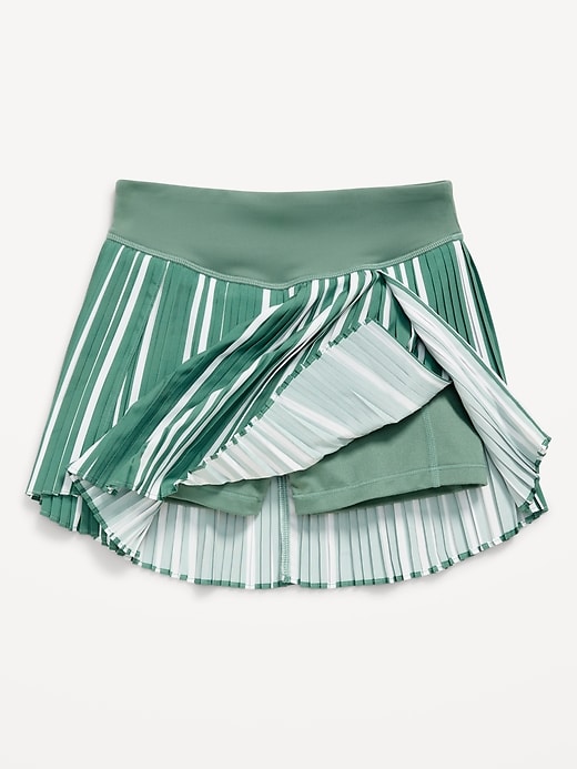 Image number 5 showing, High-Waisted Pleated Performance Skort for Girls