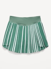 Image number 4 showing, High-Waisted Pleated Performance Skort for Girls