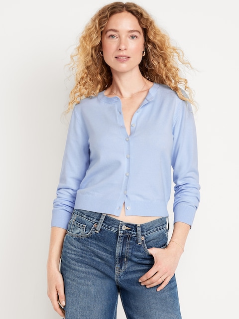 SoSoft Lite Crop Cardigan Sweater