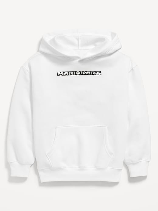 View large product image 2 of 3. Mario Kart™ Oversized Gender-Neutral Pullover Hoodie for Kids