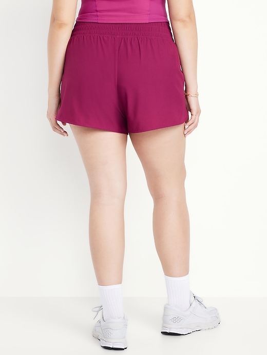 Image number 5 showing, Extra High-Waisted Crinkle Run Shorts -- 3-inch inseam