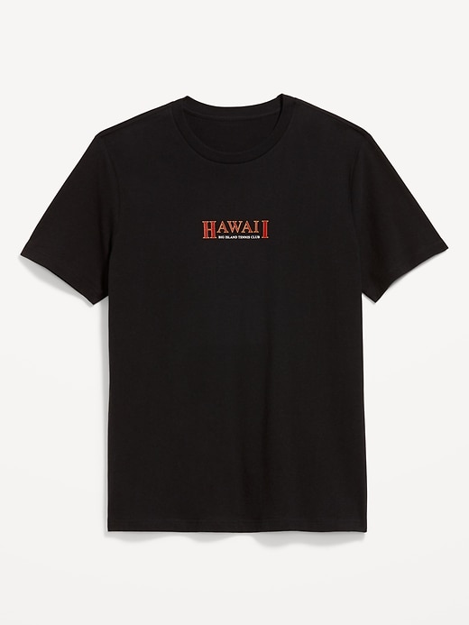 View large product image 1 of 2. Crew-Neck Graphic T-Shirt