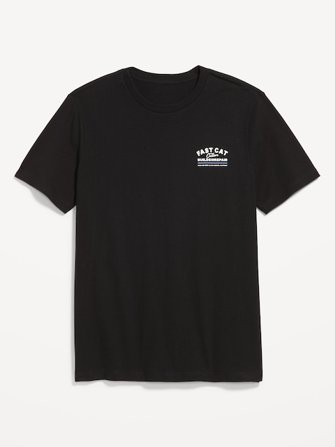 Crew-Neck Graphic T-Shirt