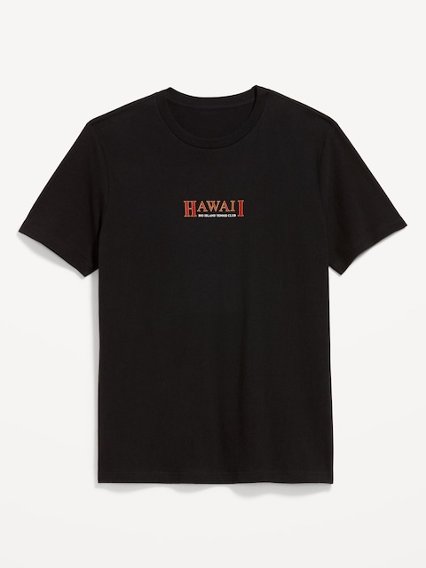 T-shirt ras du cou à imprimé