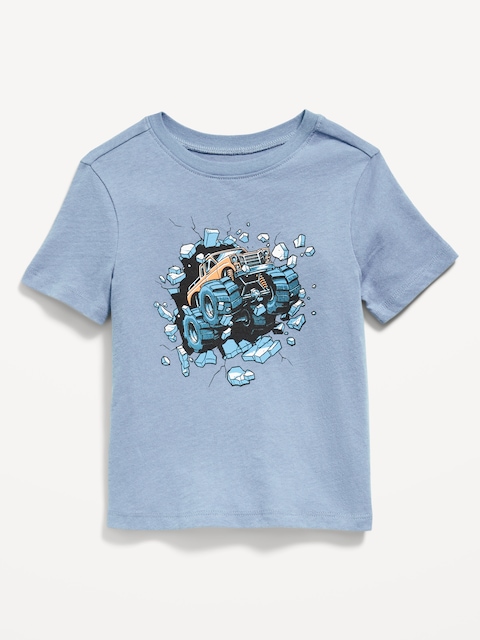 Unisex Short-Sleeve Graphic T-Shirt for Toddler