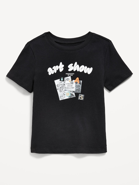 Unisex Short-Sleeve Graphic T-Shirt for Toddler