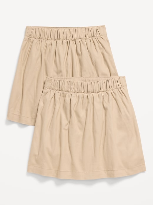 View large product image 2 of 3. School Uniform Pleated Skort 2-Pack for Girls