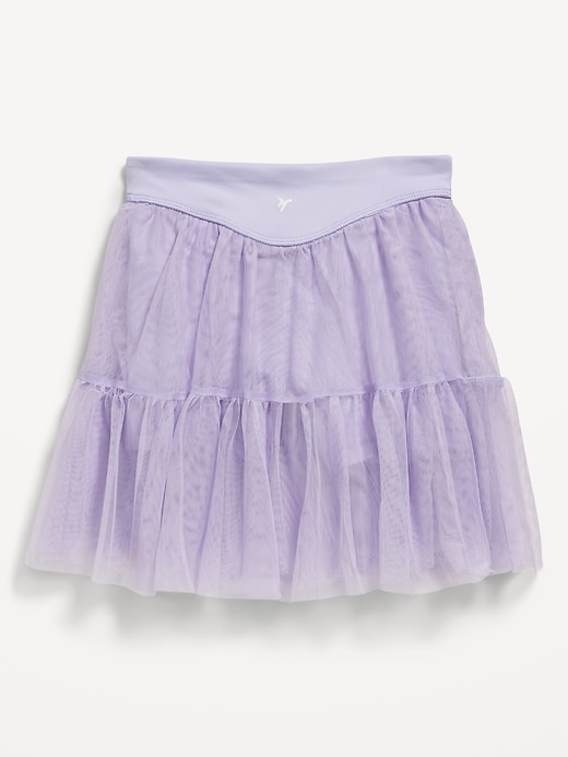 View large product image 2 of 4. High-Waisted Tutu Performance Skort for Toddler Girls