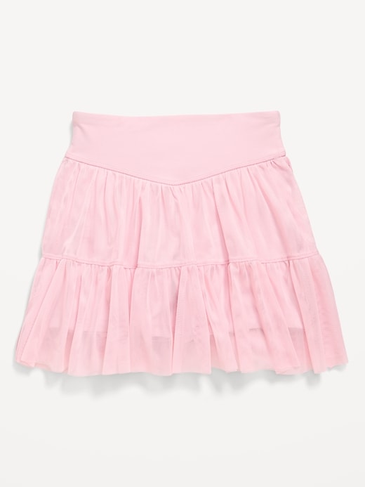 Image number 3 showing, High-Waisted PowerSoft Tutu Skort for Girls