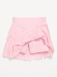 View large product image 5 of 5. High-Waisted PowerSoft Tutu Skort for Girls