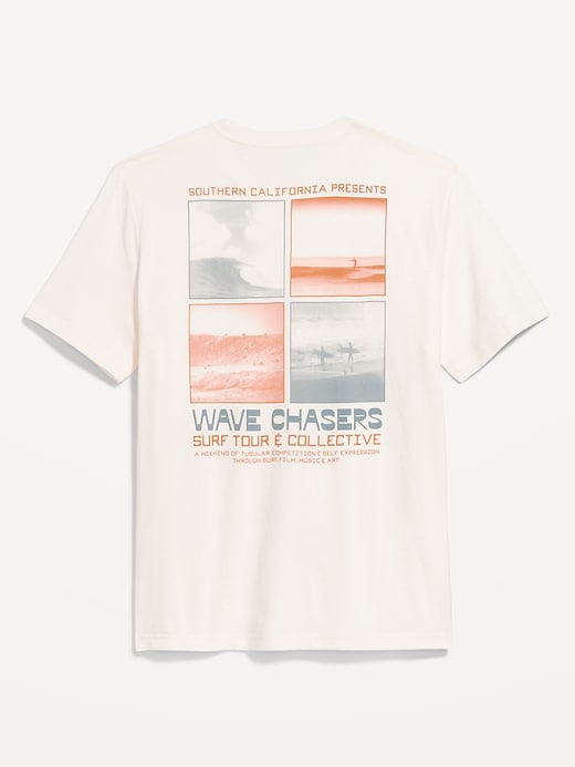 View large product image 2 of 2. Crew-Neck Graphic T-Shirt