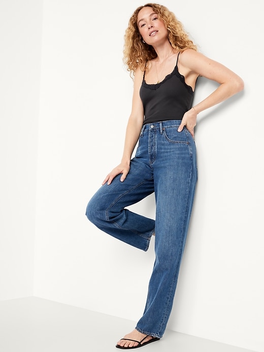 Image number 3 showing, Lace-Trim Cami Tank Top