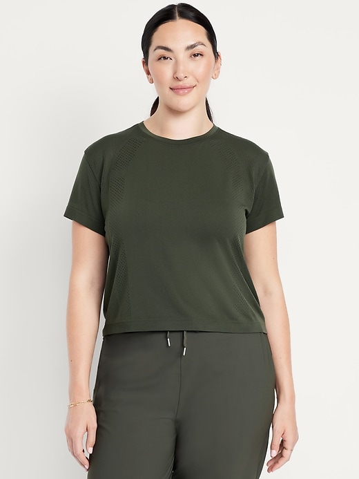 Image number 5 showing, Fluid Seamless Loose T-Shirt