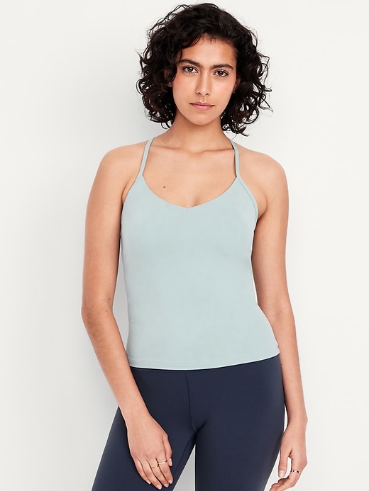 Image number 1 showing, StudioSmooth Racerback Support Top