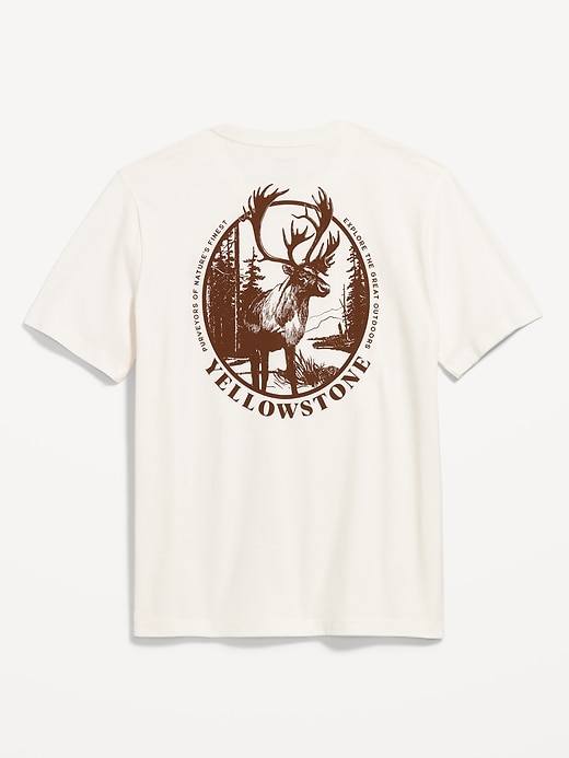 View large product image 2 of 2. Graphic Crew-Neck T-Shirt