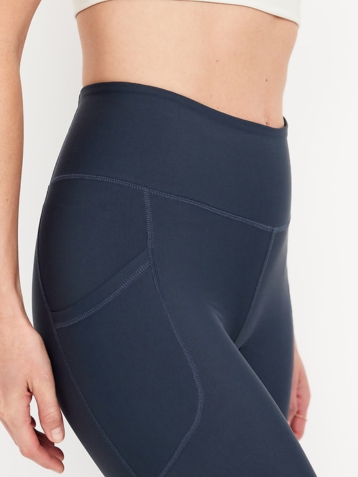 Image number 3 showing, High-Waisted PowerSoft Full-Length Pocket Leggings 31"
