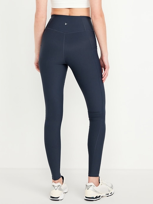 Image number 2 showing, High-Waisted PowerSoft Full-Length Pocket Leggings 31"