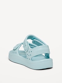 View large product image 3 of 4. Unisex Double-Strap Sandals for Toddler (Partially Plant-Based)