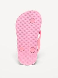 View large product image 4 of 5. Flip-Flop Sandals for Toddler Girls (Partially Plant-Based)