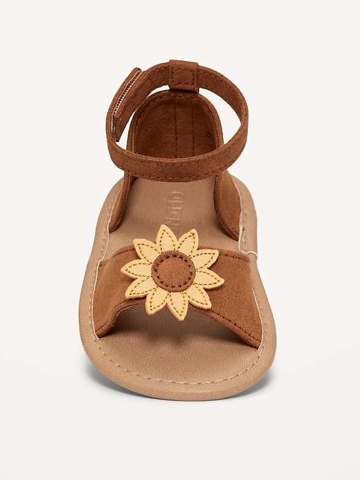 View large product image 2 of 5. Faux-Suede Sandals for Baby