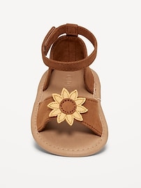 Image number 2 showing, Faux-Suede Sandals for Baby
