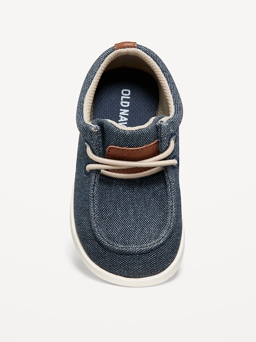 View large product image 2 of 5. Slip-On Deck Shoes for Toddler Boys